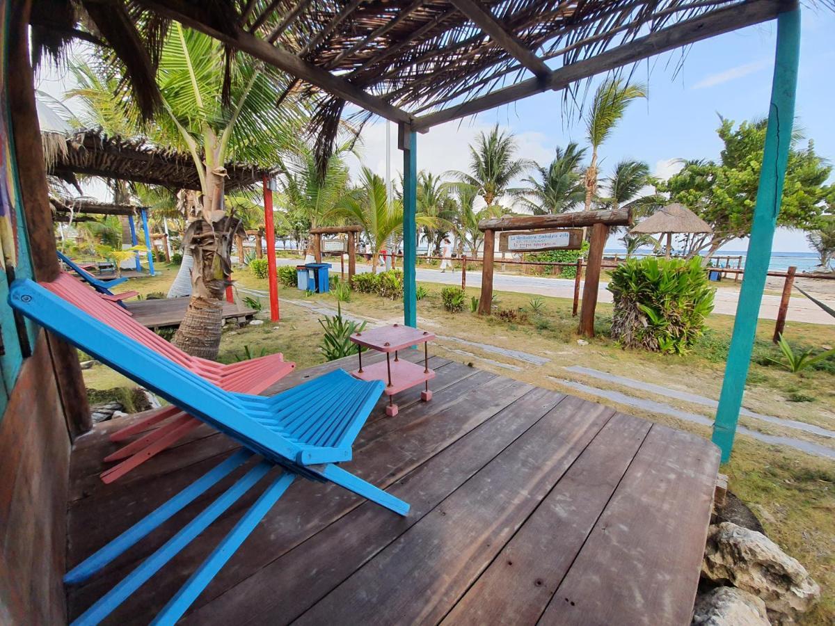 Eco Cabanas Bluekay Hotel Mahahual Kültér fotó