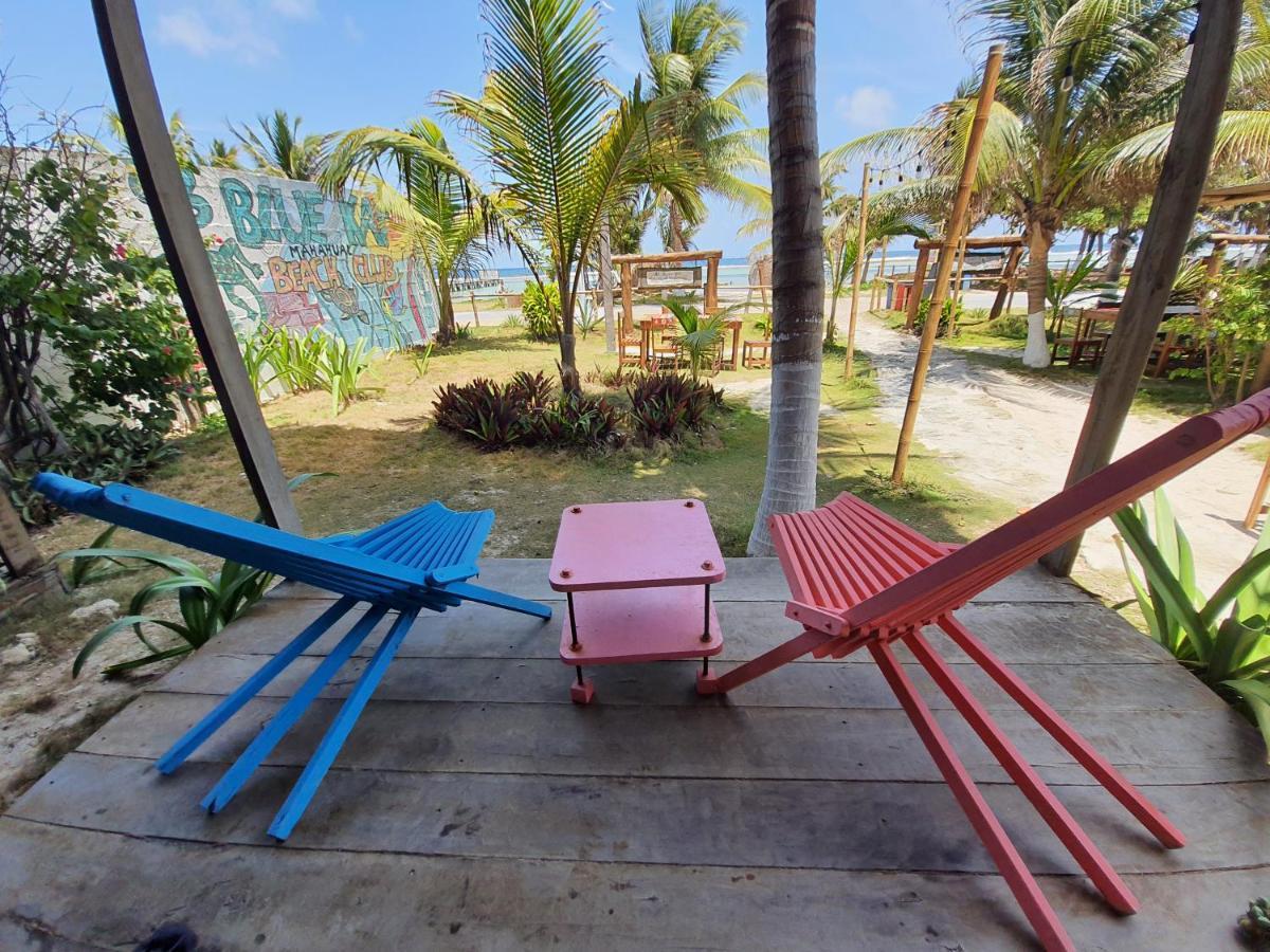 Eco Cabanas Bluekay Hotel Mahahual Kültér fotó