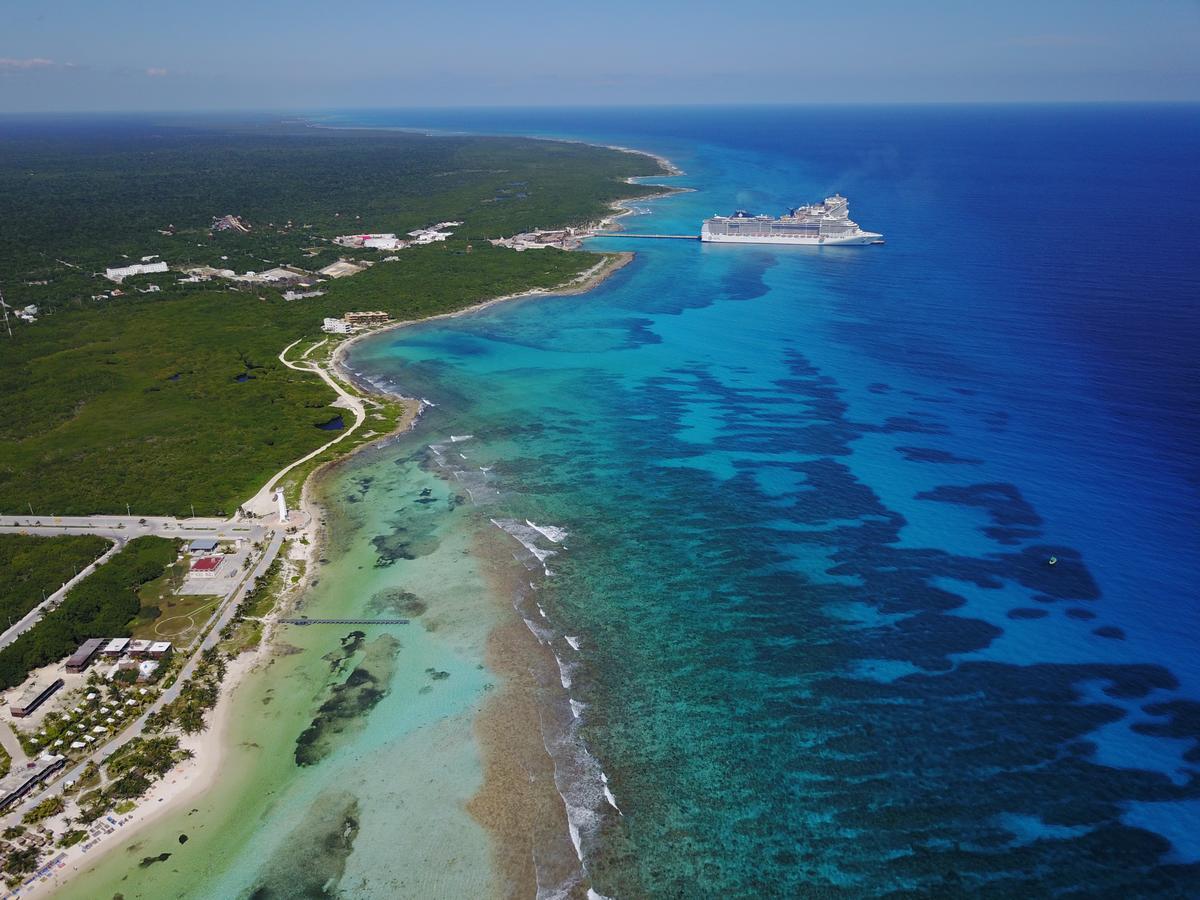 Eco Cabanas Bluekay Hotel Mahahual Kültér fotó